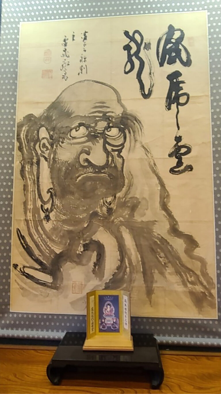 霊戒さんの達磨絵
