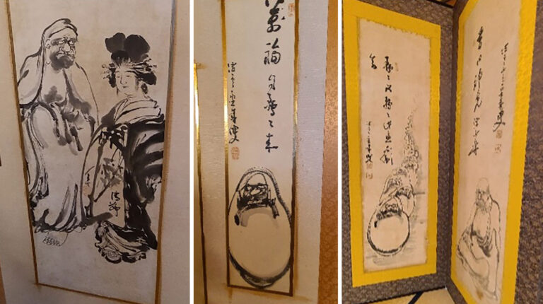 霊戒さんの達磨絵